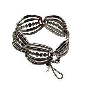 Monet Vintage Silver Tone Bracelet